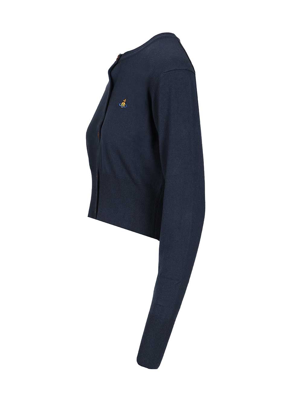 Vivienne Westwood Bea Knitwear - Blue | b68b641de0a331135ff1e4bc5e719a42bf14c4da
