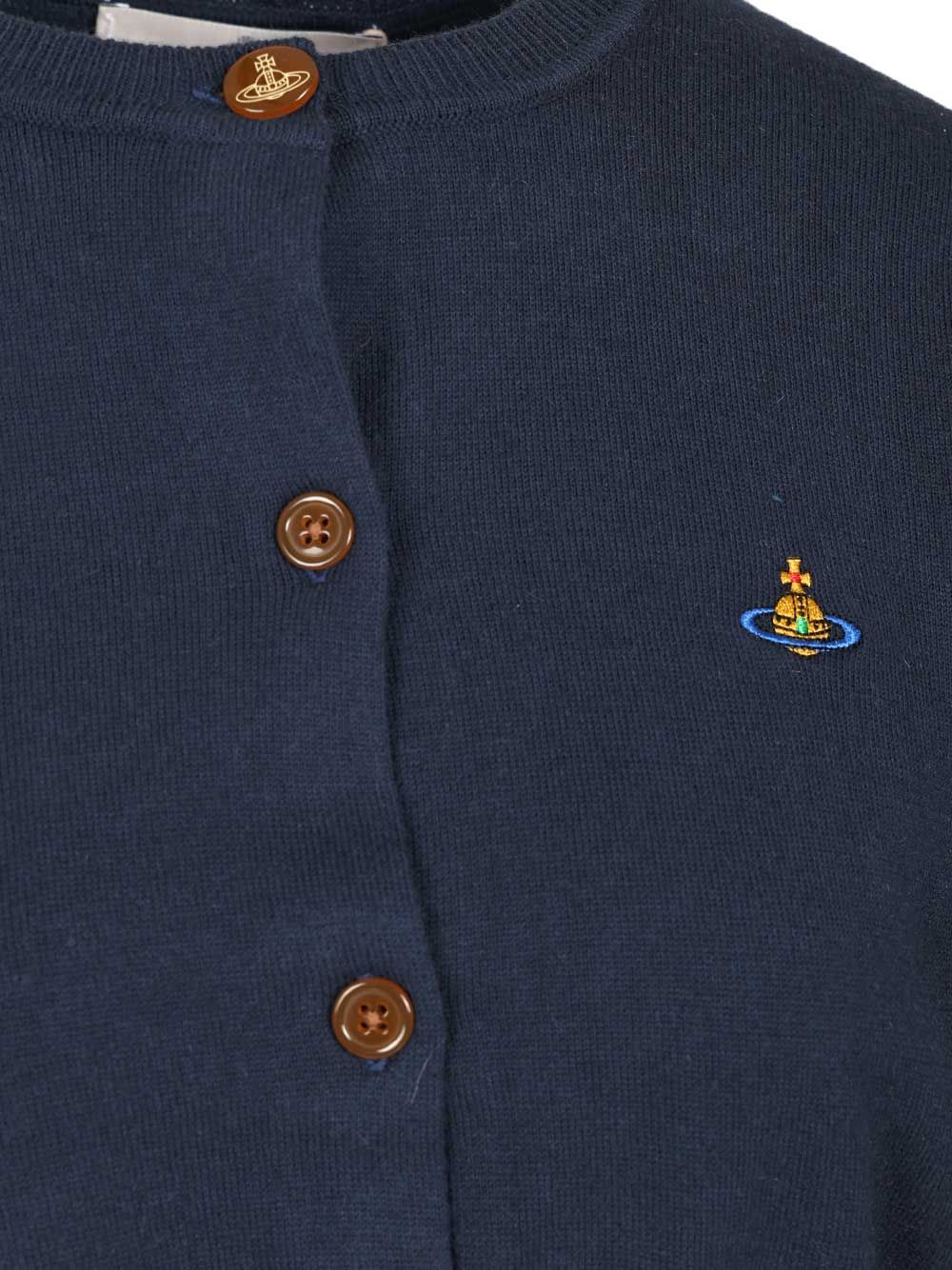 Vivienne Westwood Bea Knitwear - Blue | ccf18d27df9d254e539ce0eb118df75febff7138