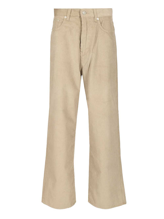 Corduroy Trousers Jeans Beige