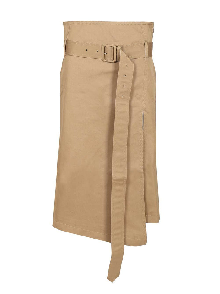 Acne Studios Flared Skirt Skirts - Beige | c52cf721b59884b02c99485c74ef93832e3bf6ac
