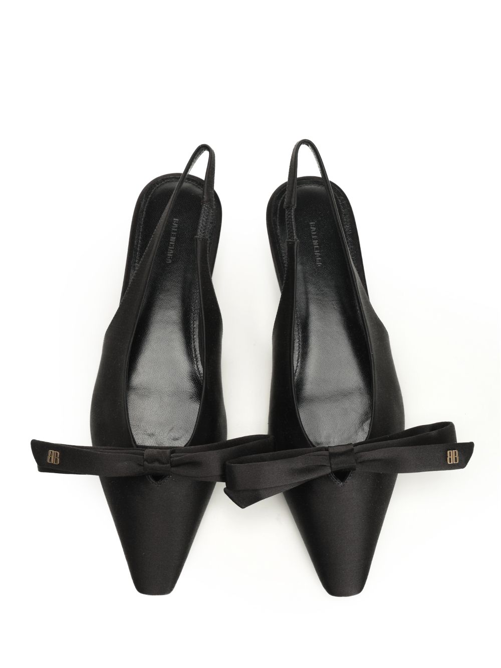 Balenciaga Slingback With Bow Scarpe basse - Black | 519a65c89b04a994c2659dc1be2caae504d3b2e8