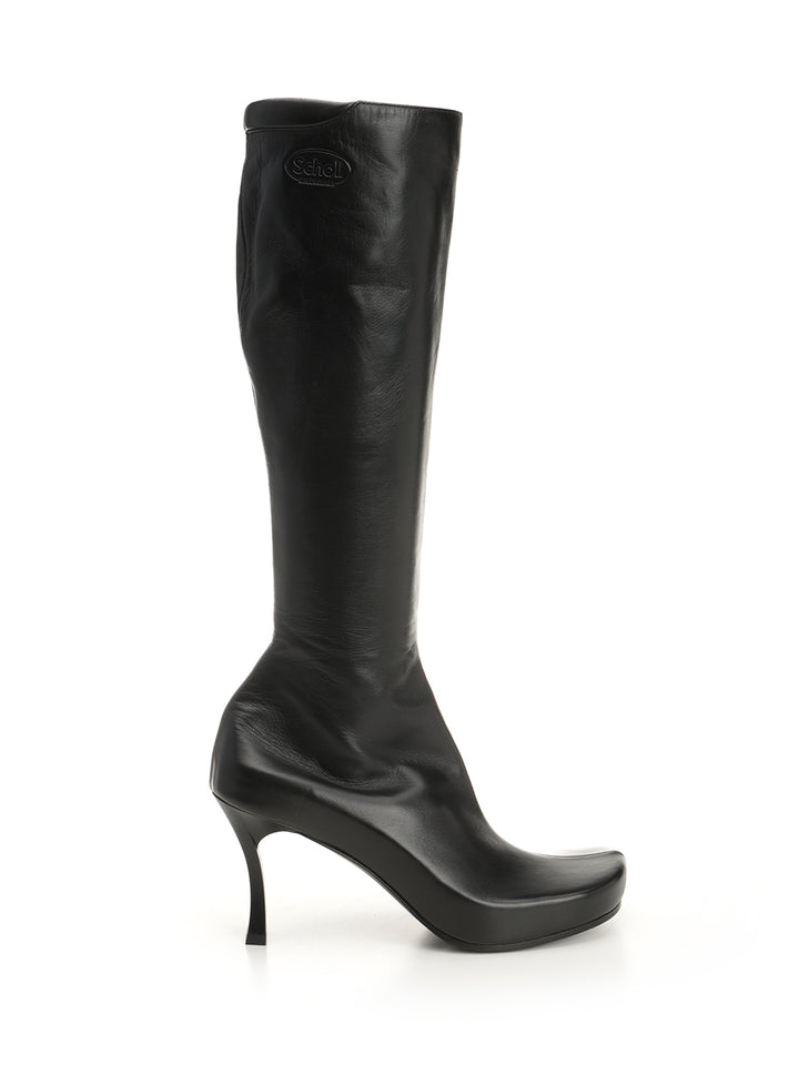 Balenciaga Scholl 80 Mm Boots - Black | d2edae40603d2524d2d27e0ba71f6bebcbf68f2e