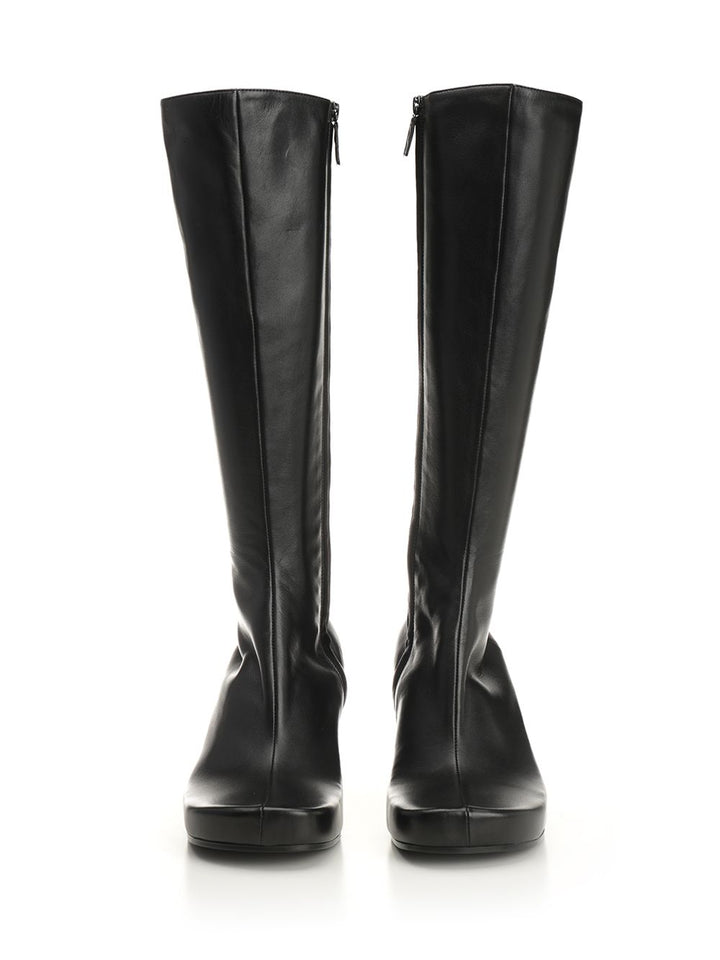 Balenciaga Scholl 80 Mm Boots - Black | 8979485f3f29c9e0445272f963567d151ffc57fc