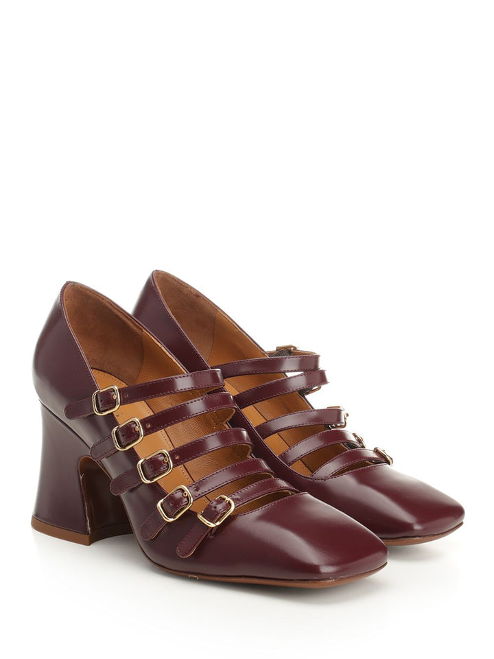 Chloe' Janis Pumps - Bordeaux | 97fb4731880d6e1acd04d14490955c9bbb6c8958