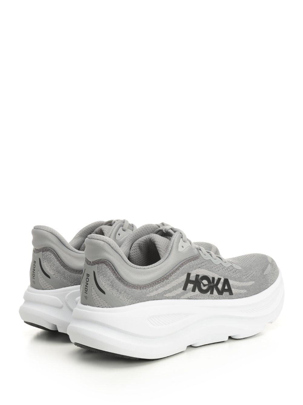 Hoka Bondi 9 Sneakers - Grey | 05196150653a2563e547ad60d8ed4ae3a8a9907c