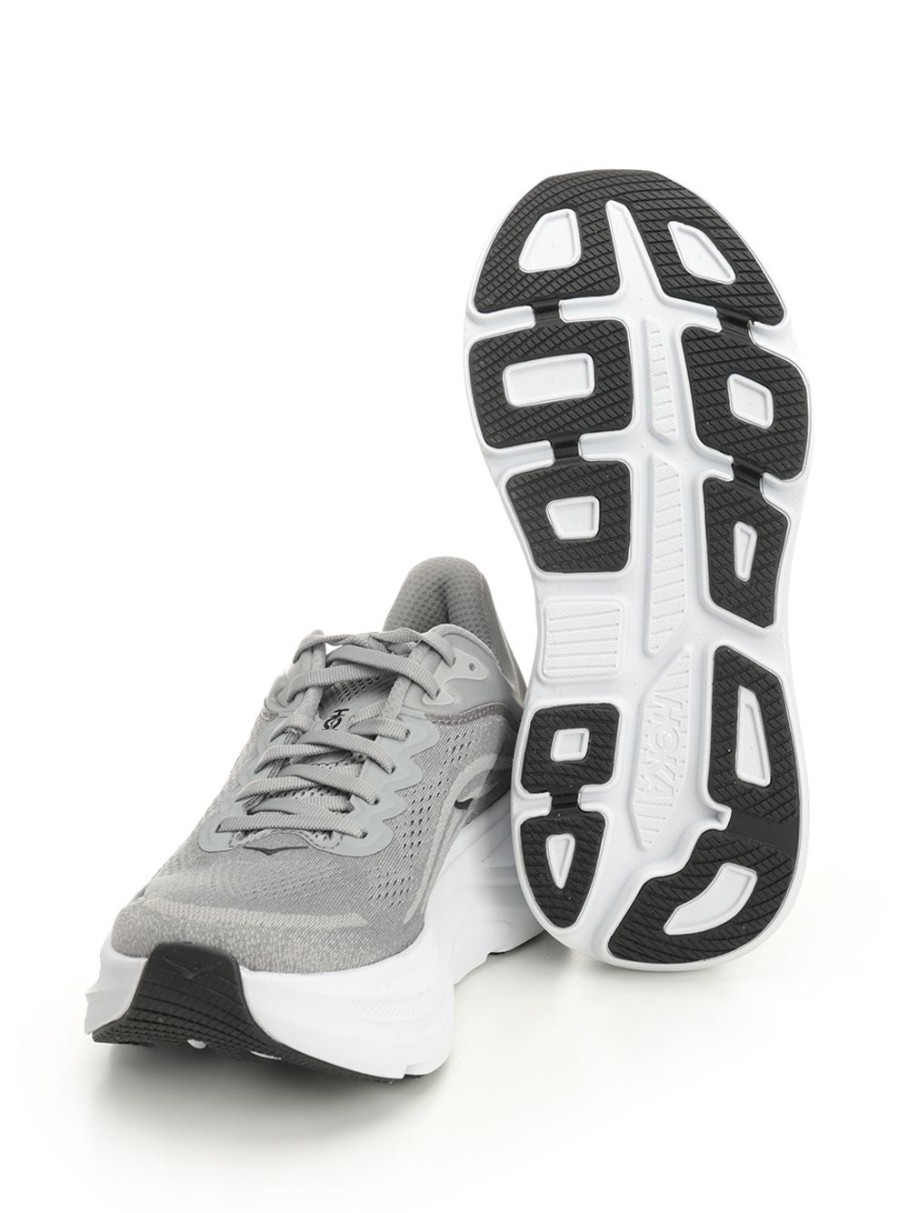 Hoka Bondi 9 Sneakers - Grey | 9a26ddb953419300fa9f18f4e6ee14d5a7aa0e84