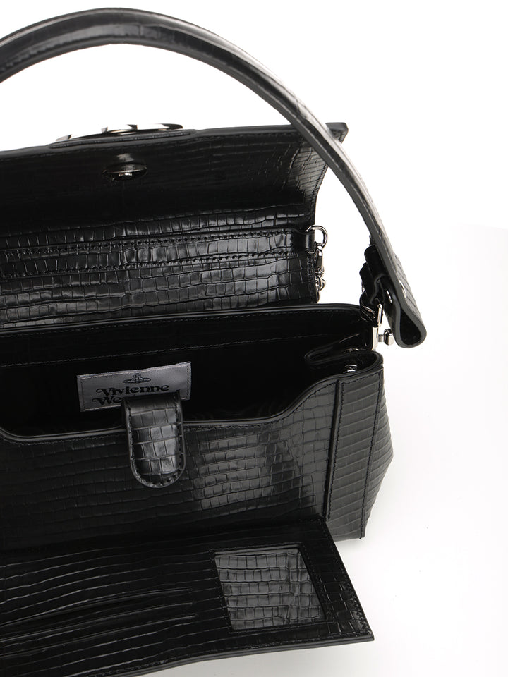 Vivienne Westwood Hazel Handbags - Black | 5da56512489549aaf5abc2c5ece91a3117db9c2b