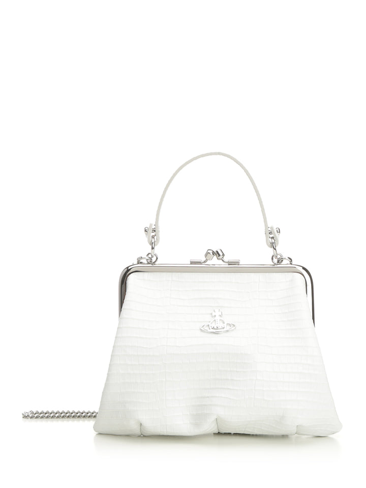 Vivienne Westwood Granny Frame Purse Handbags - White | 509ed681d146899aaf68037ed80243072339da1b