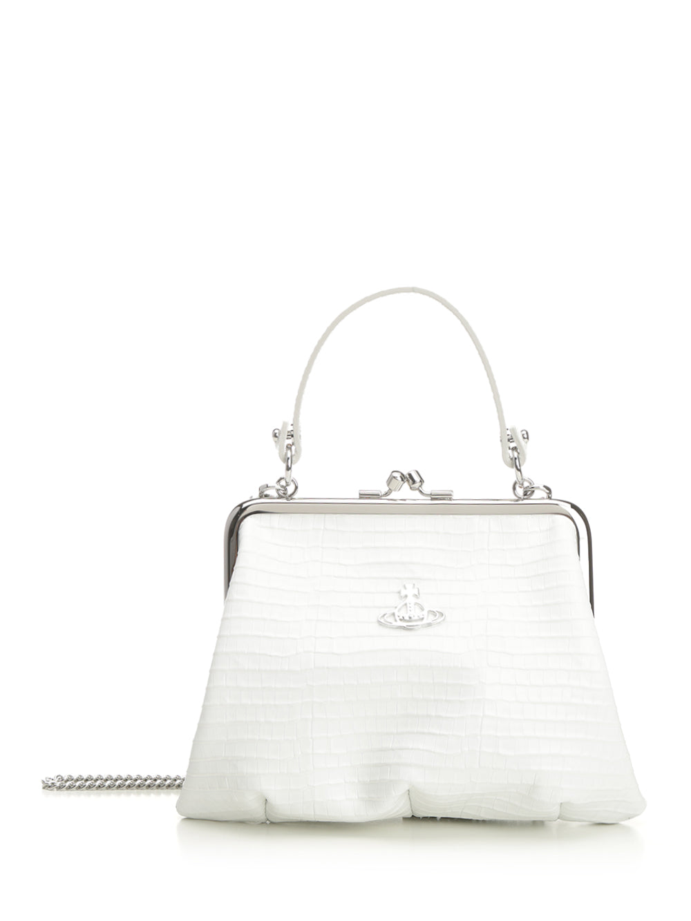 Vivienne Westwood Granny Frame Purse Handbags - White | 509ed681d146899aaf68037ed80243072339da1b