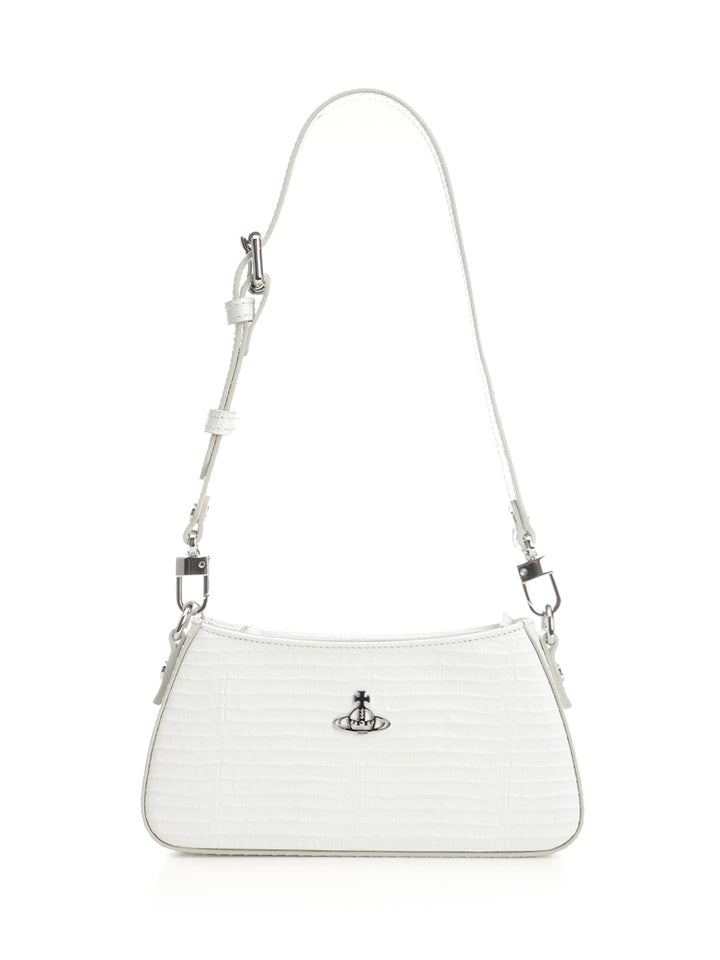 Vivienne Westwood Tasha Shoulder Phone Bag Shoulder Bags - White | 34f148f324f1f53e3b9a5901f7ff4be9ee08419e