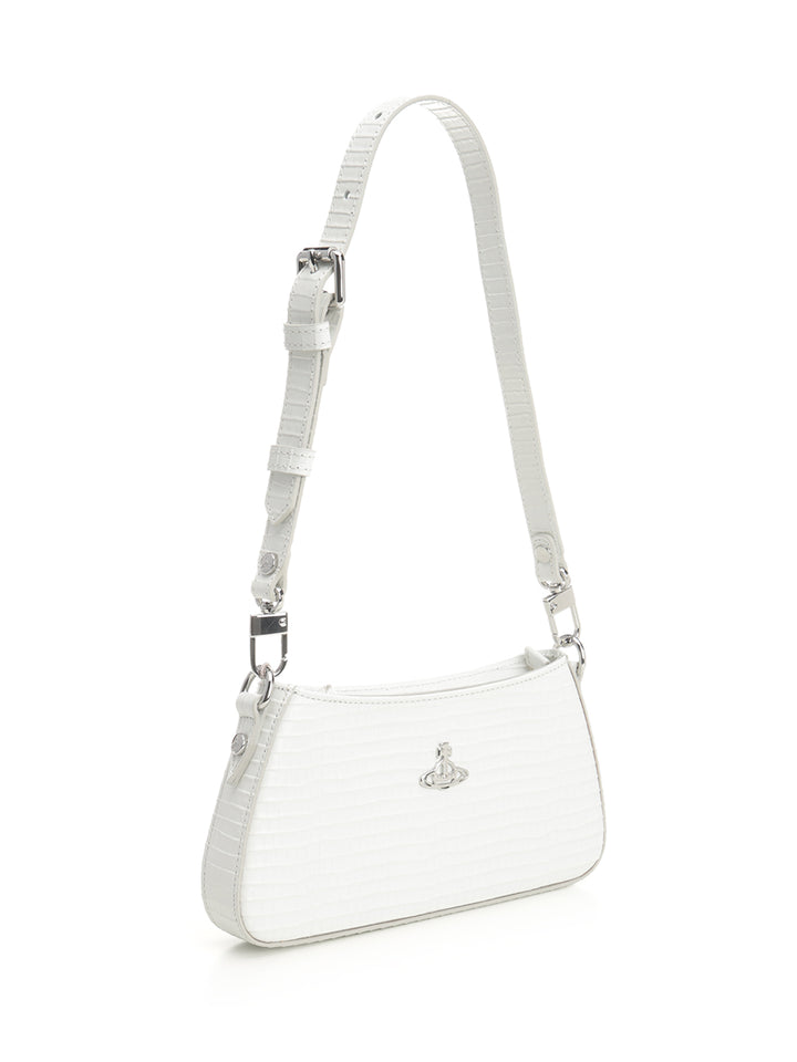 Vivienne Westwood Tasha Shoulder Phone Bag Shoulder Bags - White | 8c0b84a763da2c27ca14e09d44ed463e490f98e5