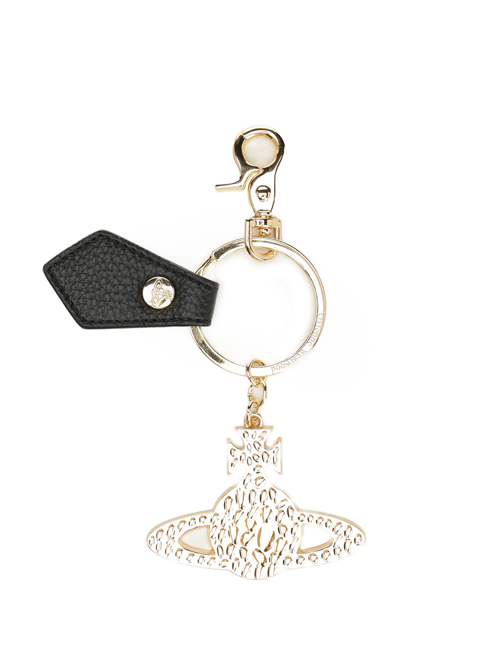 Vivienne Westwood Orb Keyring Keyrings - Black | d73a17d7e6b918ccd1a635b0f2ebb3d3428350da