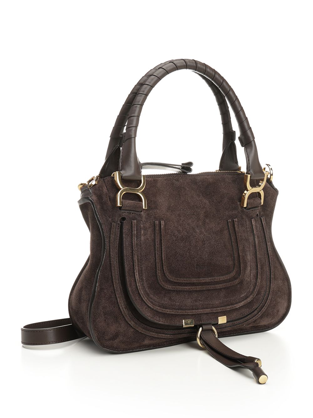 Chloe' Marcie Handbags - Brown | eb94b730ac10424ee87302f1d2593183832bf0e6