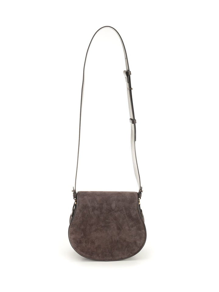 Chloe' Saddle Marcie Crossbody Bags - Brown | a2d17771ab6cc92699937443564a23a0d8b2d076