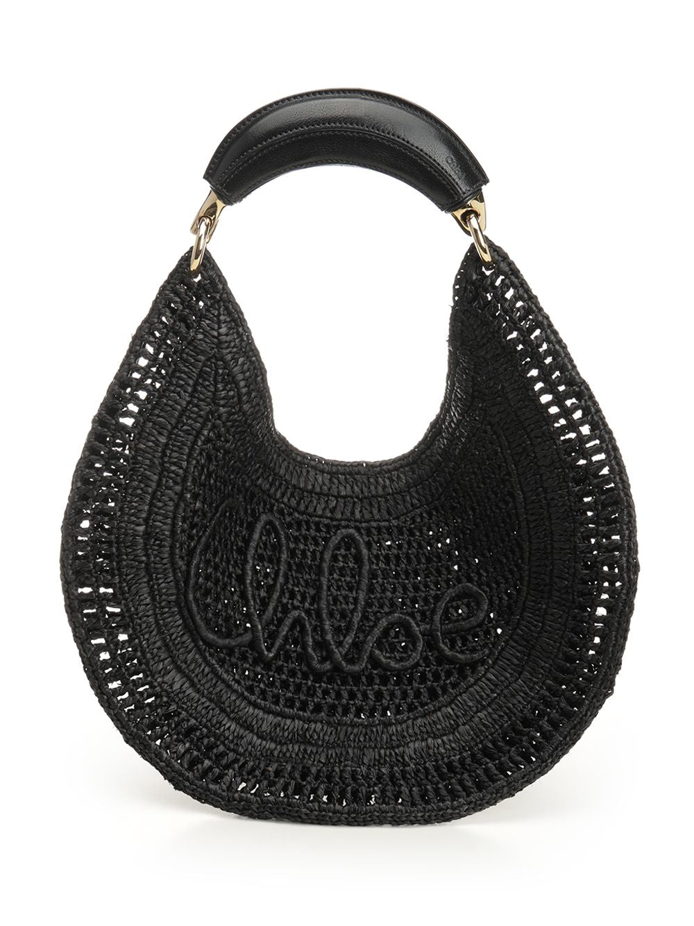 Chloe' Summer Banana Handbags - Black | 340dd8ea35a1e9667406b10d45b11a47ee1bda8c