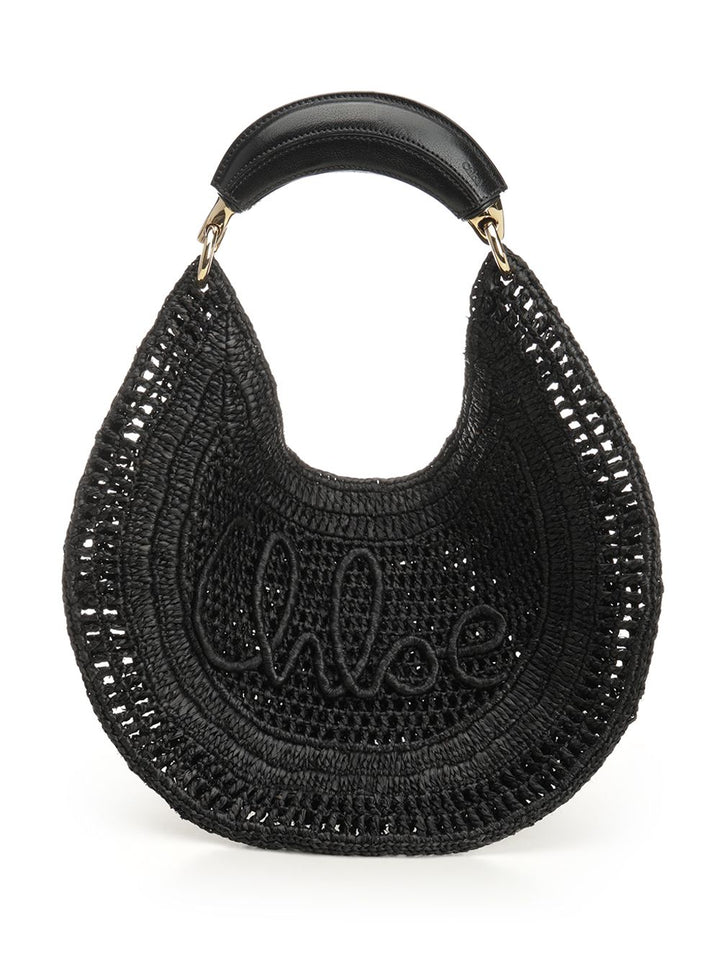 Chloe' Summer Banana Handbags - Black | 340dd8ea35a1e9667406b10d45b11a47ee1bda8c