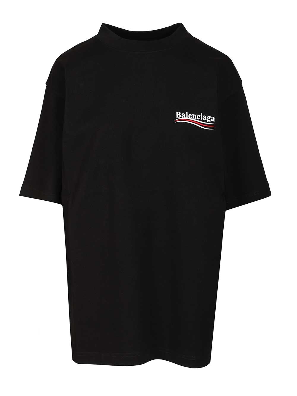Balenciaga Oversized T-Shirt - Black | c9ad956a87404c577ce2f1ed243b1e15f1b268ec