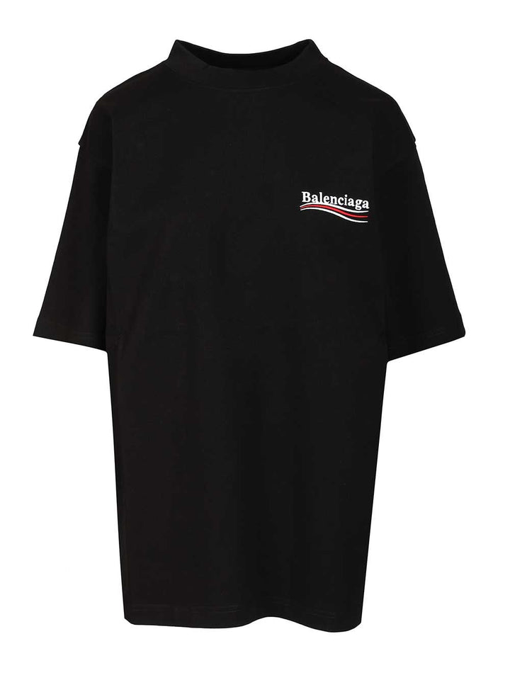 Balenciaga Oversized T-Shirt - Black | c9ad956a87404c577ce2f1ed243b1e15f1b268ec