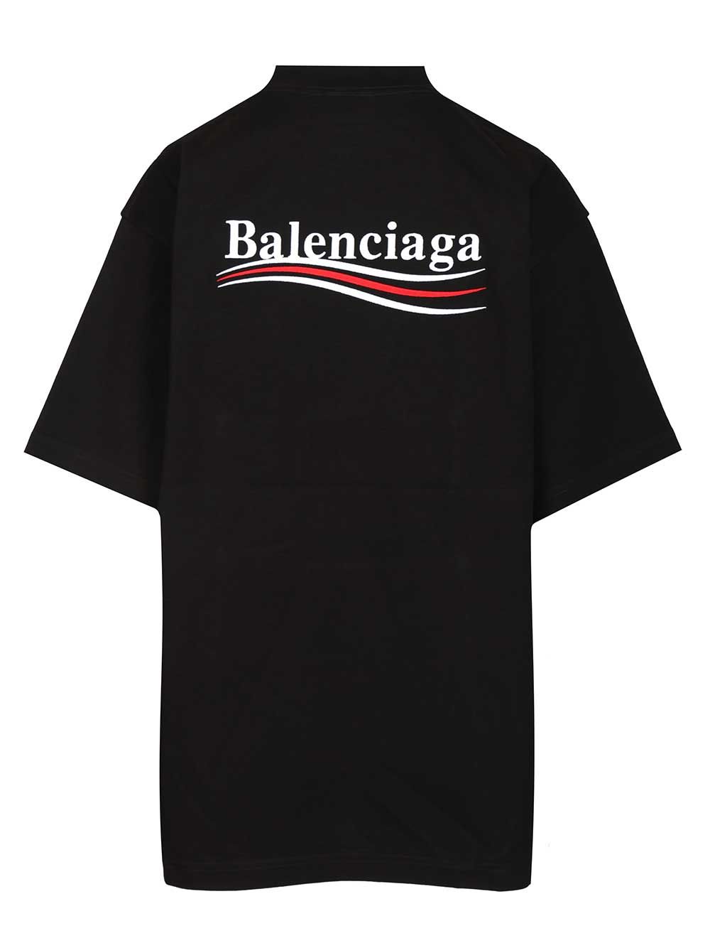 Balenciaga Oversized T-Shirt - Black | 91936447b4566e546a0dc262ecc76105407786cf