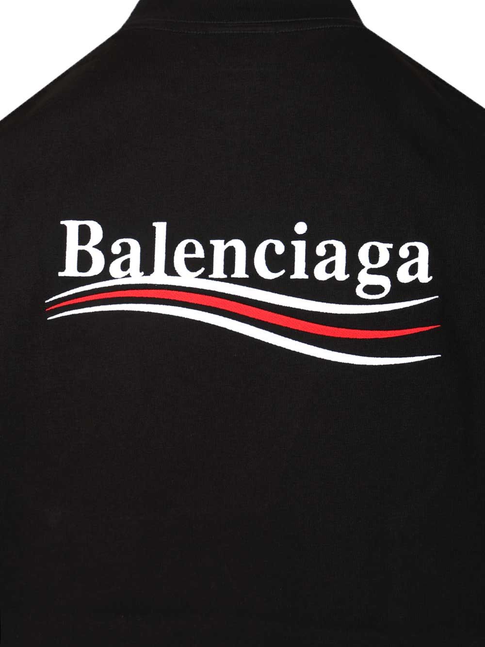 Balenciaga Oversized T-Shirt - Black | 19140117f2b6755f08d1a8f9d4a021670adecf0e