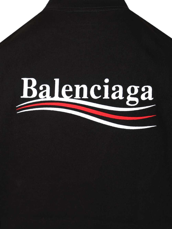 Balenciaga Oversized T-Shirt - Black | 19140117f2b6755f08d1a8f9d4a021670adecf0e