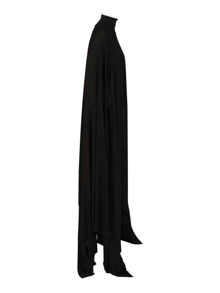 Balenciaga Asymmetrical Dress Dresses - Black | e641cd3be7cdbe5b2a0ff685d516e90b29113f34