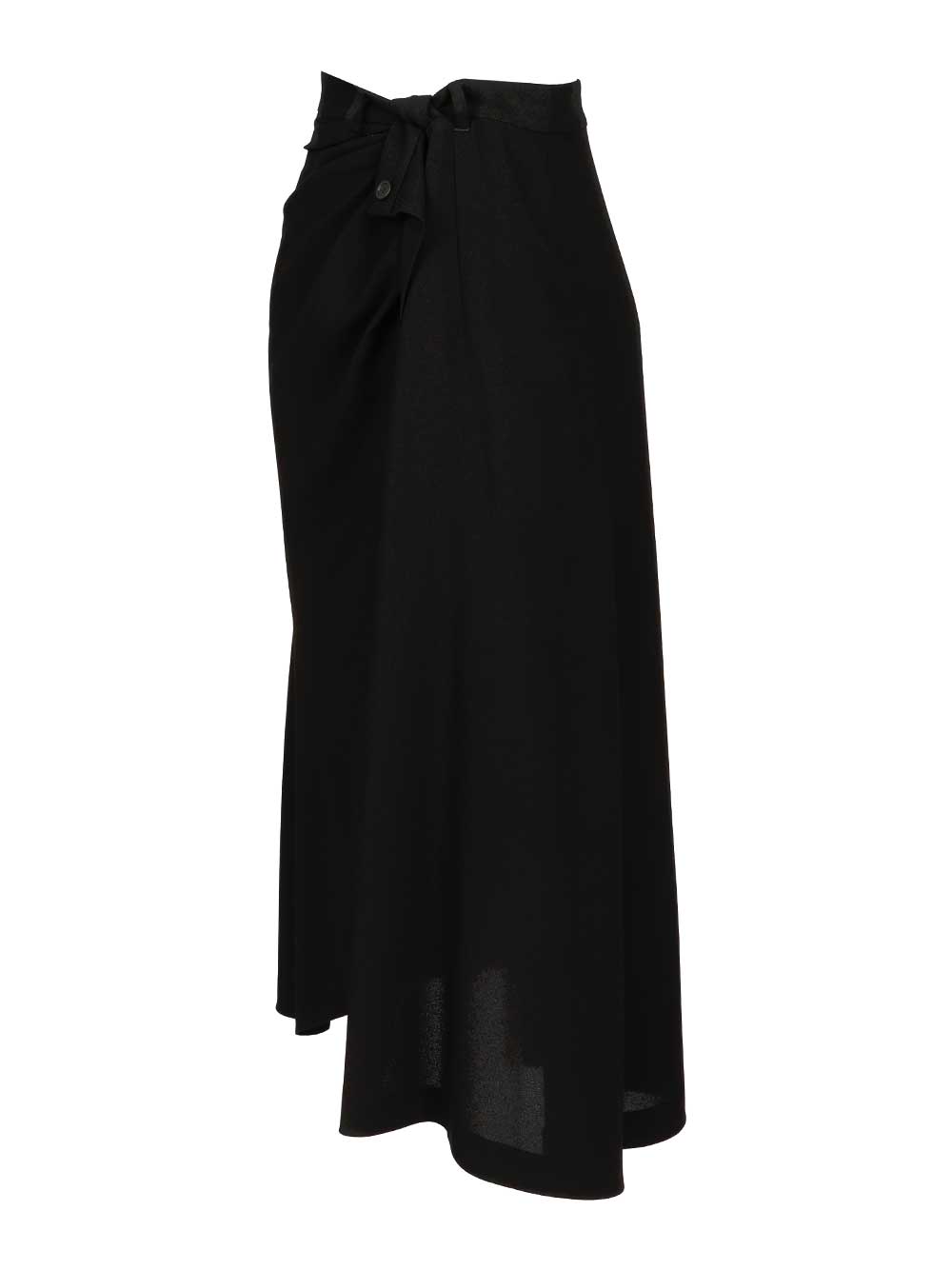 Balenciaga Draped Tailored Skirt Skirts - Black | b2a0b5e6507c0e0935f576ca7a735cff55b41be7