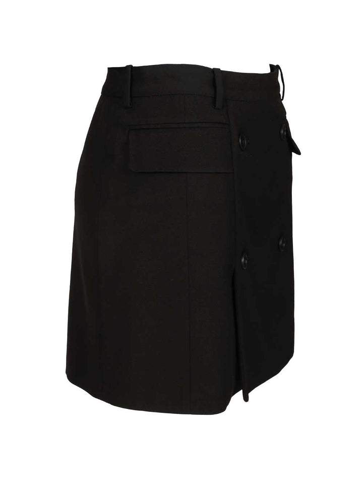 Balenciaga Double-Breasted Skirt Skirts - Black | 2bc178e5df04c2e380957ff506225d7b752b2499