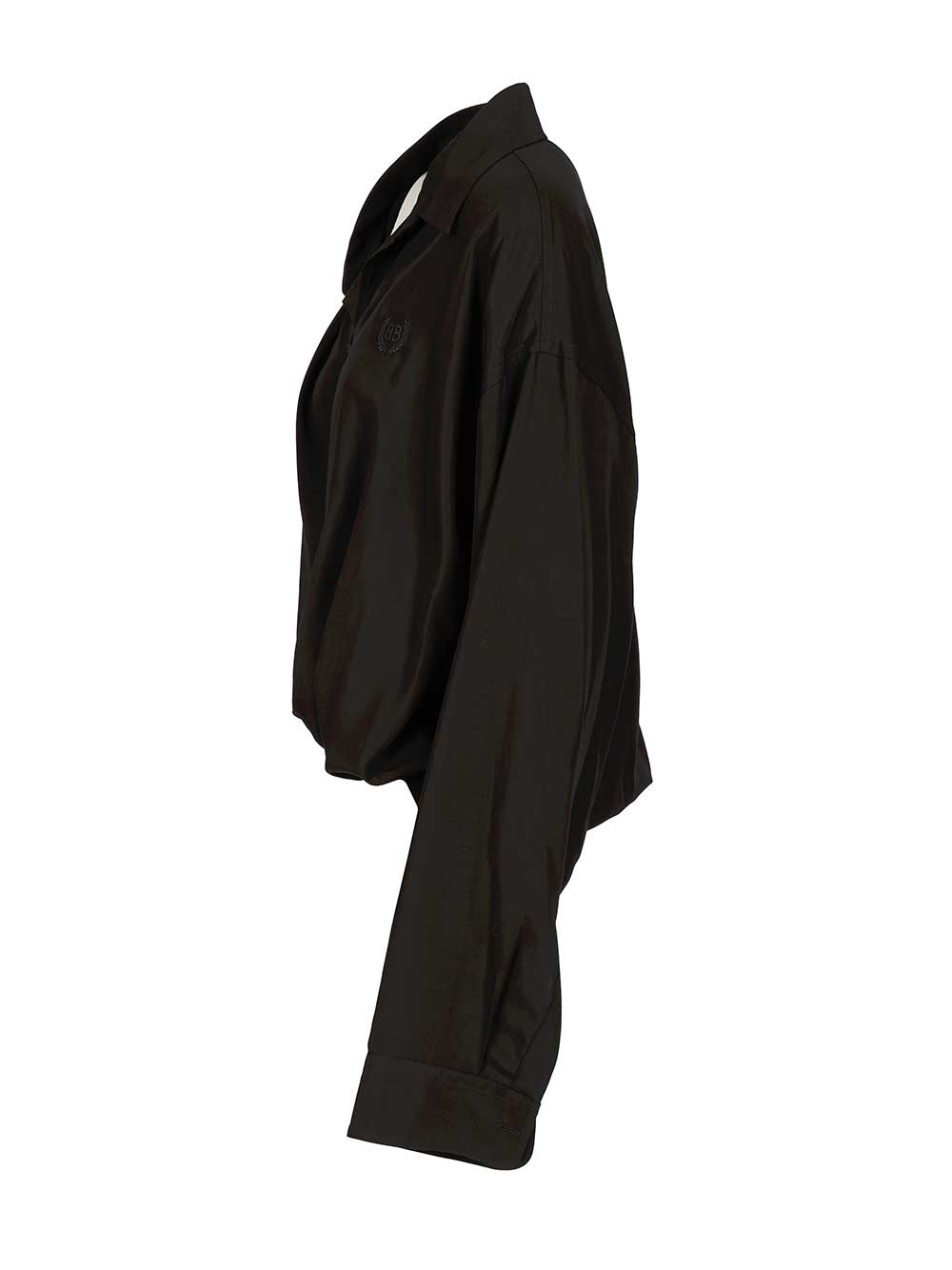 Balenciaga One Shoulder Shirt Shirts - Black | 192a2f55b6f8516f7cdda20862b93937f269f702
