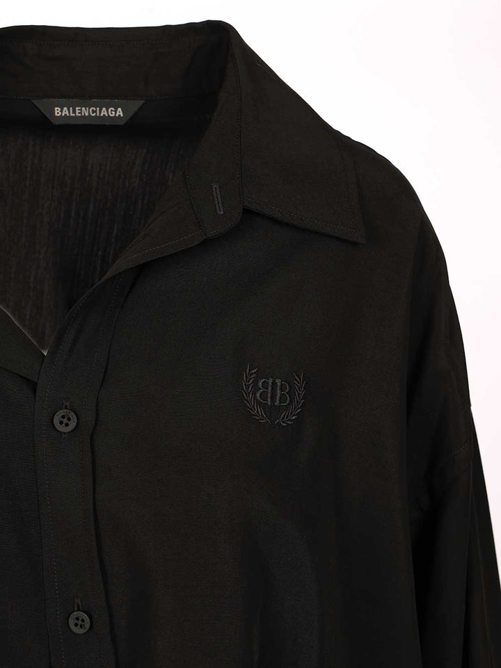 Balenciaga One Shoulder Shirt Shirts - Black | a88c7c2a2aa210aaa6825803a11d2e377d1df5a5