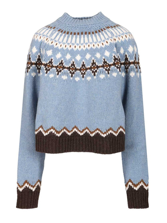 Sweet Winter Knitwear Light Blue