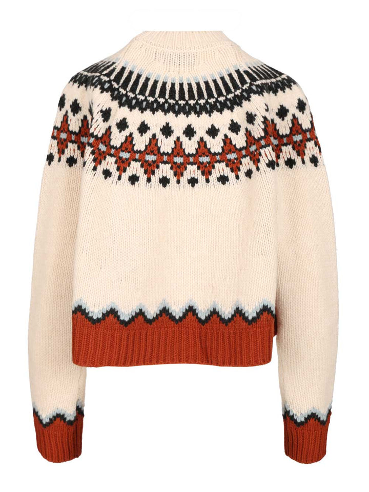 Alanui Sweet Winter Knitwear - White | 8622a87086740a2db30a3c3d021156bf5edf11c1