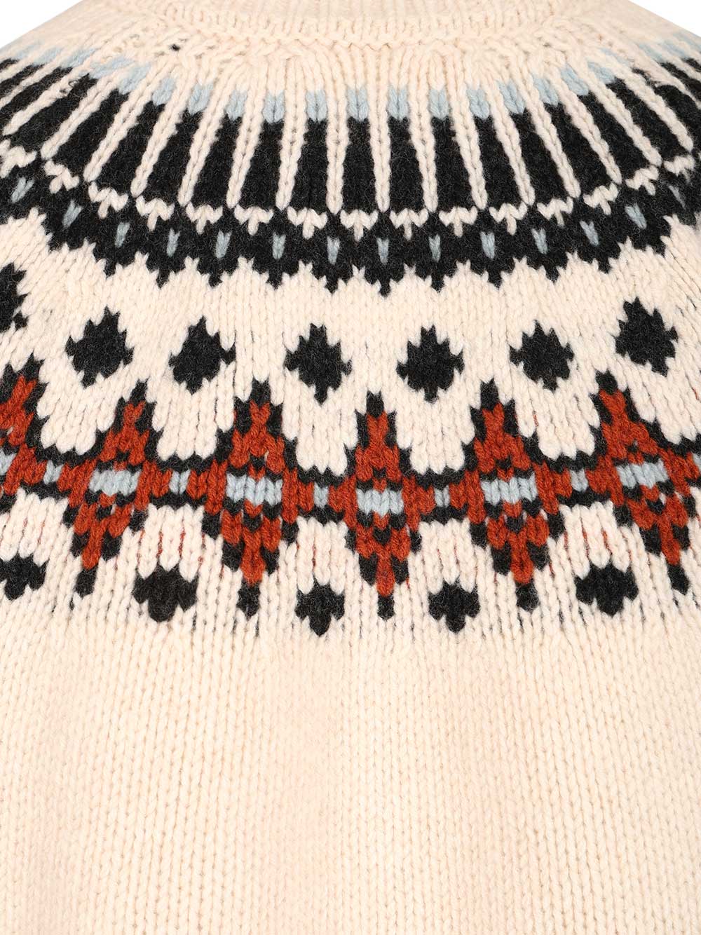 Alanui Sweet Winter Knitwear - White | 0ef743a773d436eb8d91c73e227168603c2d9f29