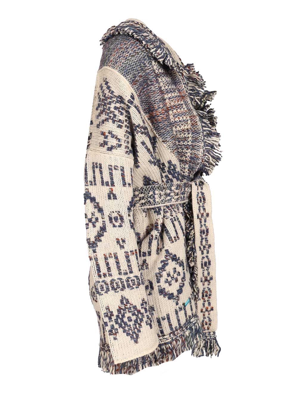 Alanui Grunge Beat Knitwear - Blue | 164126fcf3b36ca20245687892552cb2ba2e6331