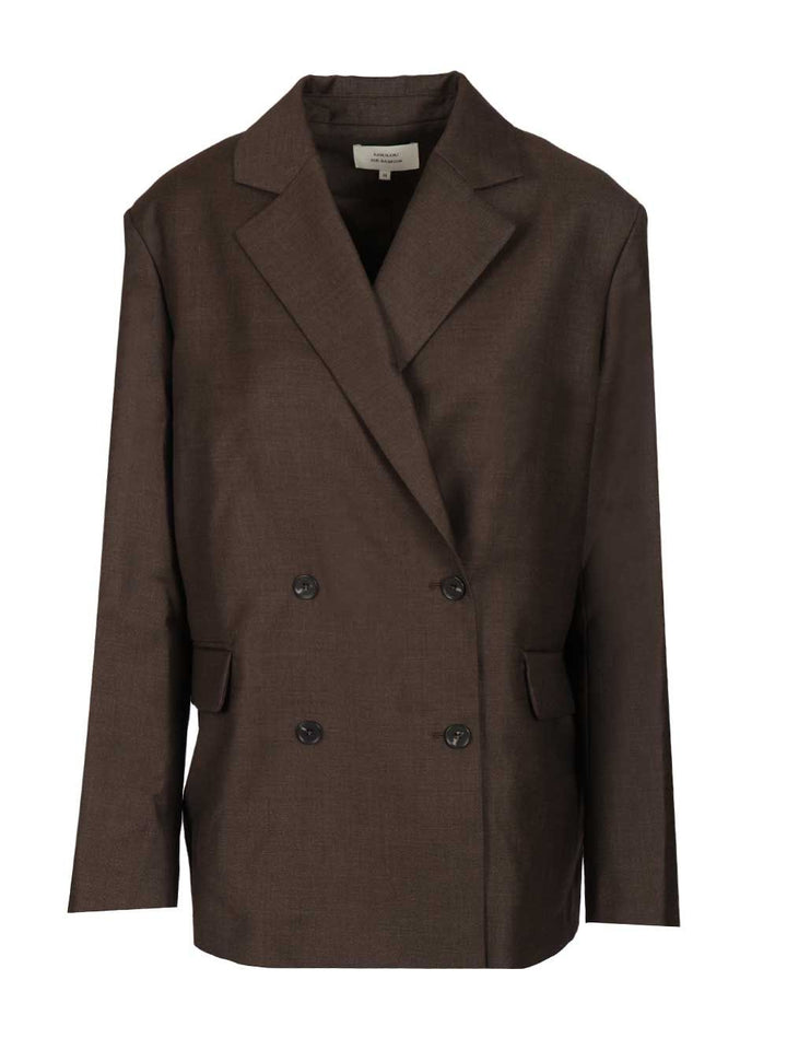 Loulou De Saison Donau Jackets - Brown | 760d20cdc2b5784e93415753740749cd823766b4