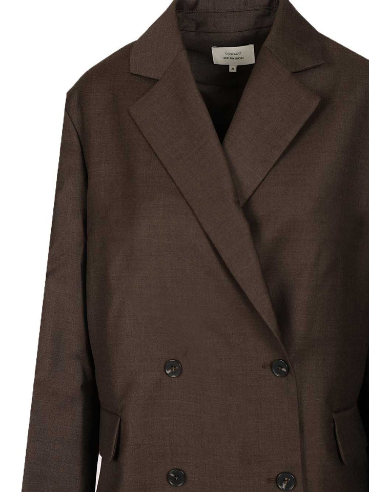 Loulou De Saison Donau Jackets - Brown | ff2c30d33b5e640b5556635b140aac629205b4d6