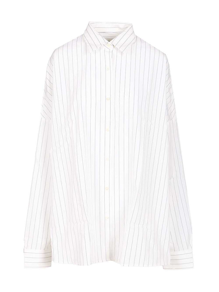 Dries Van Noten Oversized Striped Shirt Shirts - Multicolor | 7511c3bb73b1415198d04ddceeedabd1b17d8fa1