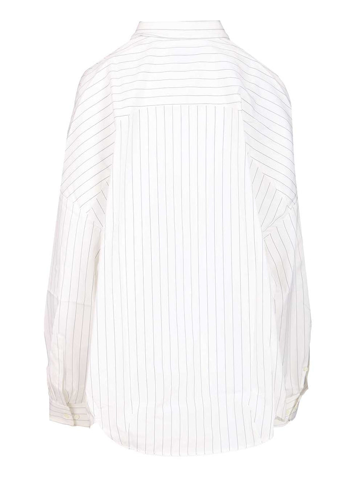 Dries Van Noten Oversized Striped Shirt Shirts - Multicolor | bac6ed906f6e0c6b32ea6a21074645cd143c3535