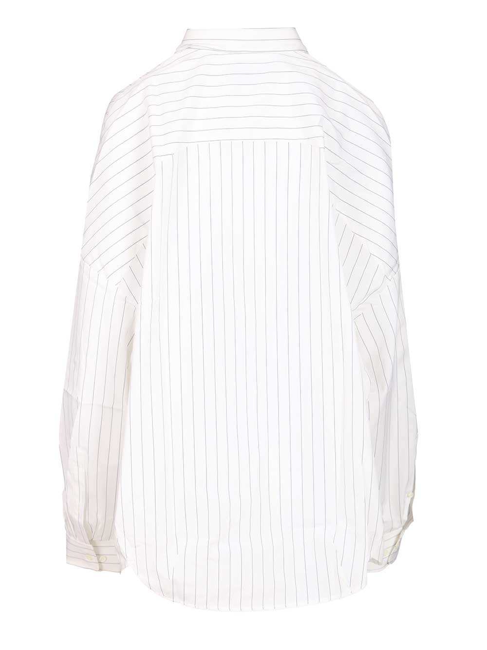 Dries Van Noten Oversized Striped Shirt Shirts - Multicolor | bac6ed906f6e0c6b32ea6a21074645cd143c3535