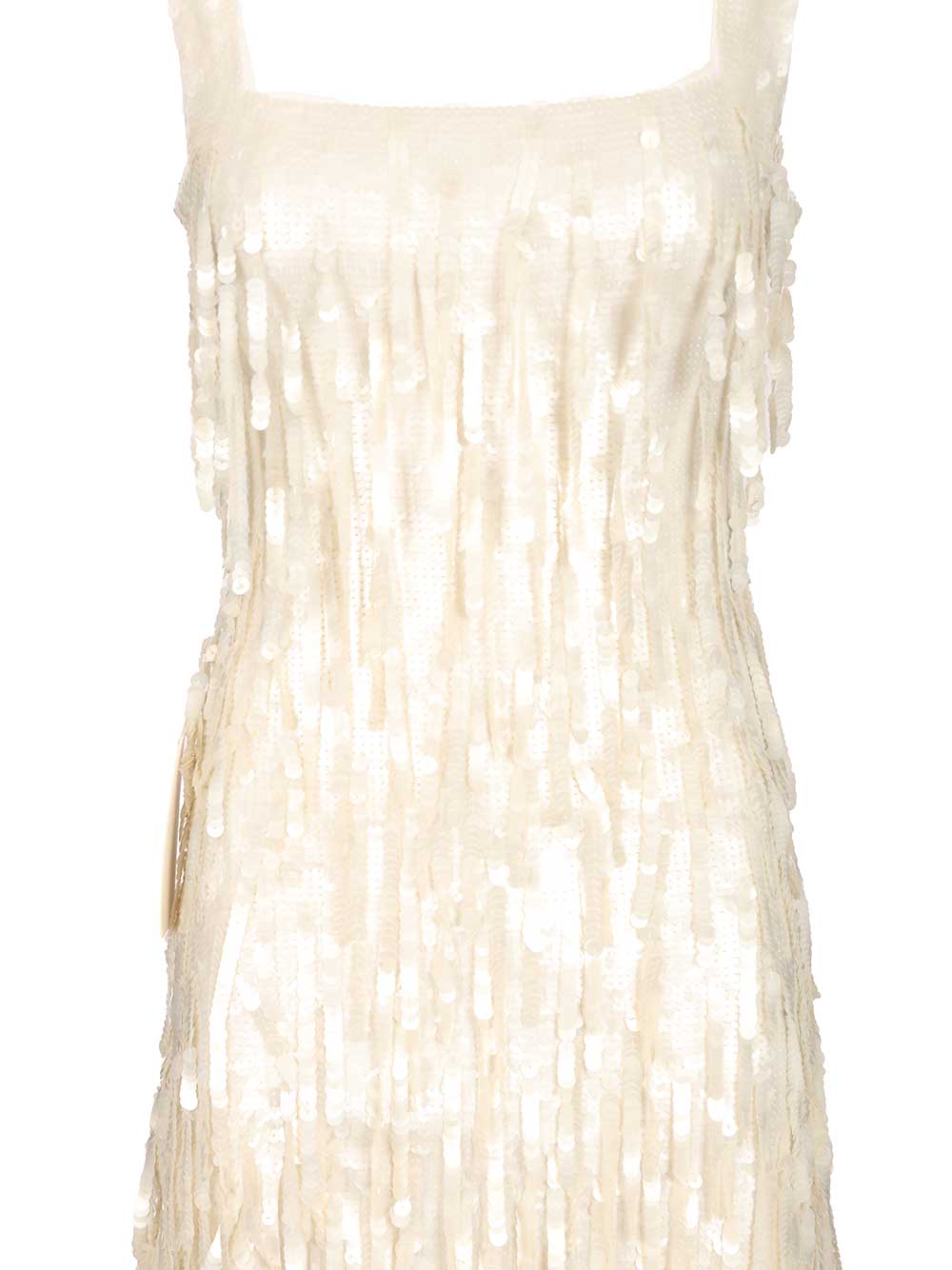 Staud Le Sable Dresses - White | 81c3da1e8cc7dc12c3bf5e76260e44fe41d01259