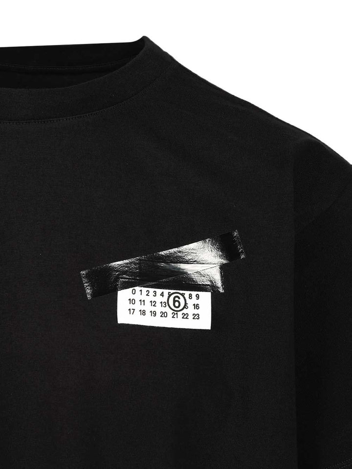 Mm6 Maison Margiela Trompe L T-Shirt - Black | e4359977c45ff5e6bb45bda56131bfb66a79c6d6
