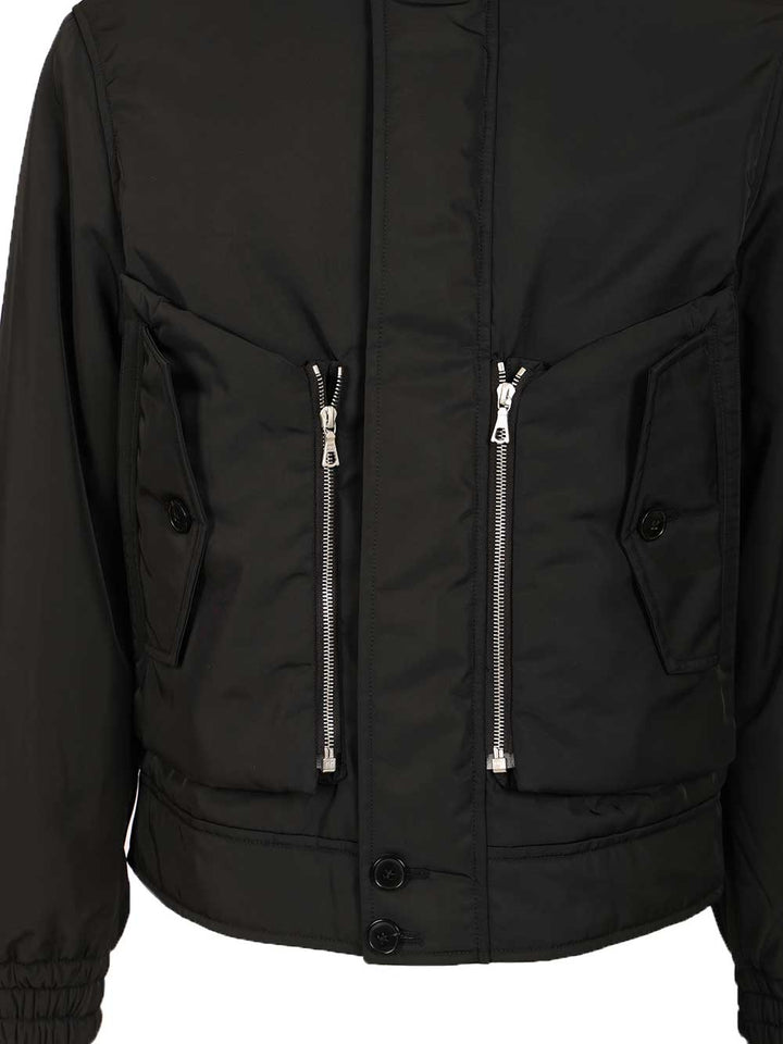 Dries Van Noten Venice Dark Grey Cotton Jacket Jackets - Black | 013f1a59d74d9737d726f5ffbd0252cc25adf0eb