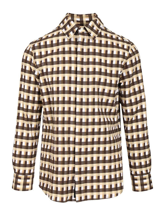 Checked Shirt Shirts Multicolor