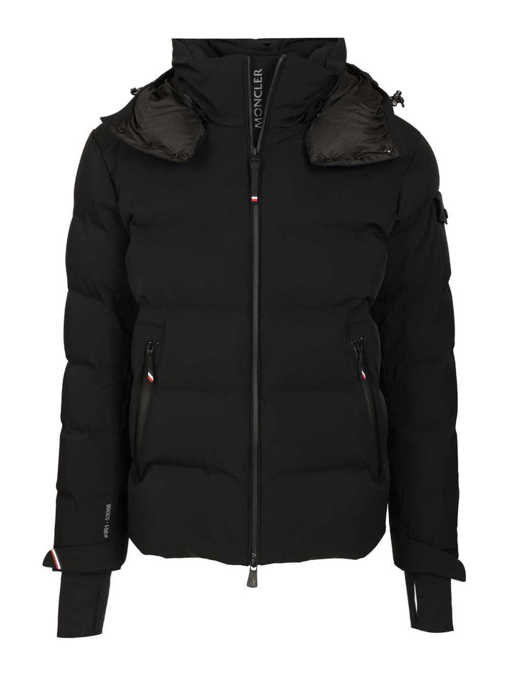 Moncler Grenoble Montgetech Coats - Black | b9d9073a36df8205ebd1b5390fb059a893688b62