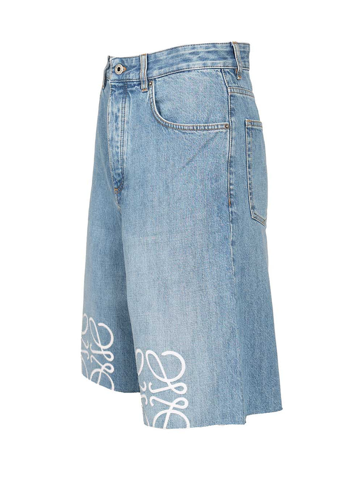 Loewe Anagram Trousers - Blue | b7ea6dffac46e0d9bfe0974aa231dfb3a4a42651