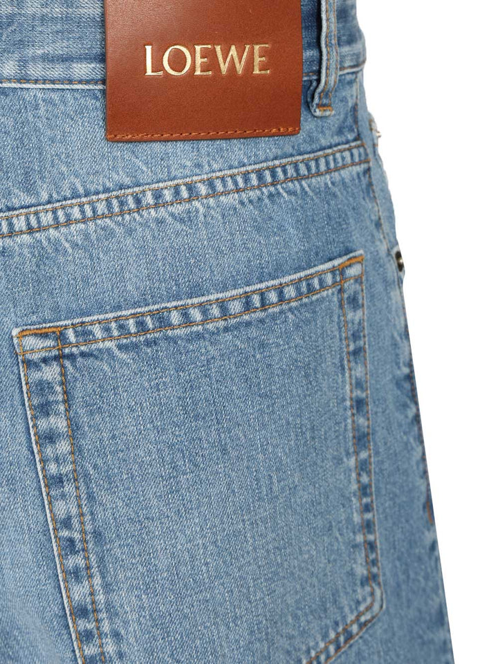 Loewe Anagram Trousers - Blue | 70a796ddc3a175d073d389290028015bcec07e4b