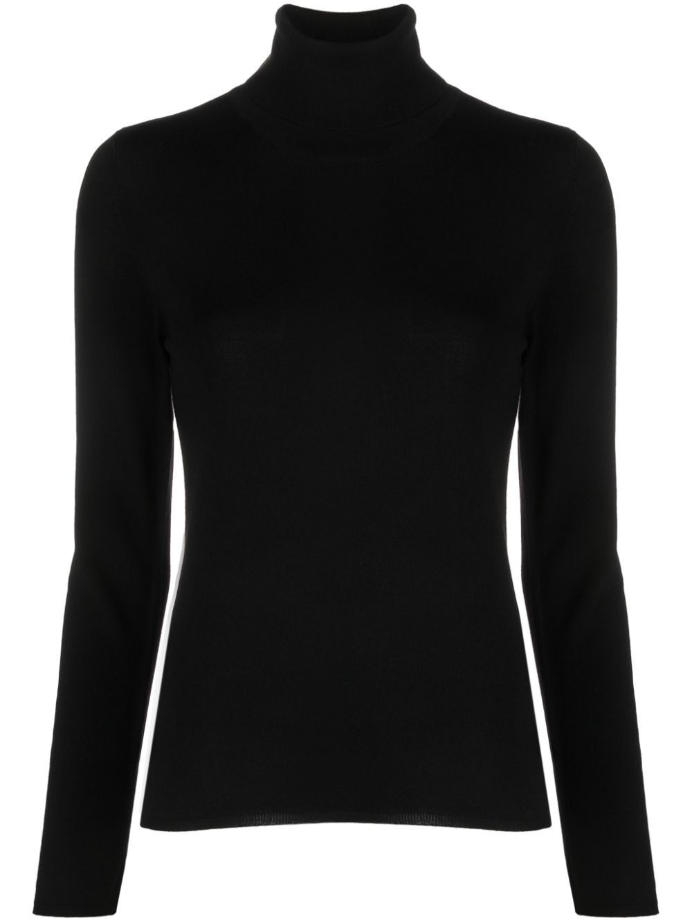Zanone Turtle neck - Black | 8e932ecde9b027f3e35898f1ef3a647af31f6499