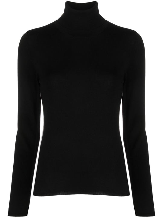 Fine-Knit Certified Flexwool Slim Fit Turtleneck Sweater