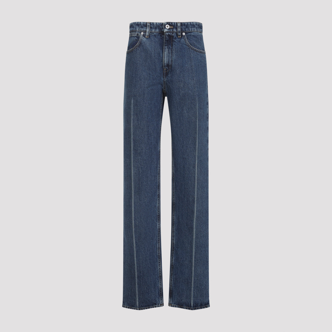 Jil Sander Regular & straight leg - Blue | e39112585d37d5158a390f7e91b8e55270893672