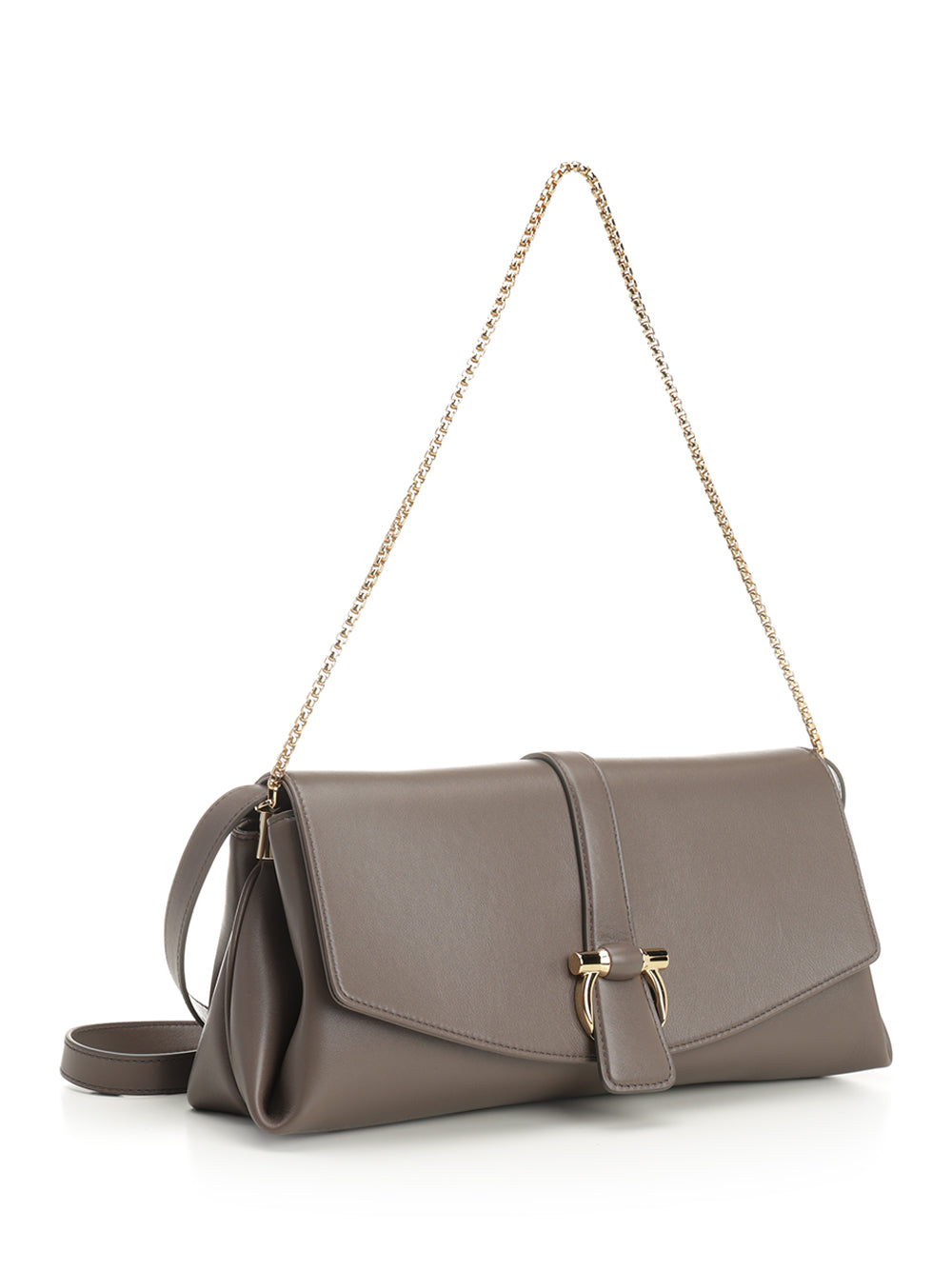 Ferragamo Shoulder Bag With Front Flap Shoulder Bags - Grey | 718f877e98eb300d2b087eaa5c658f98050b710f